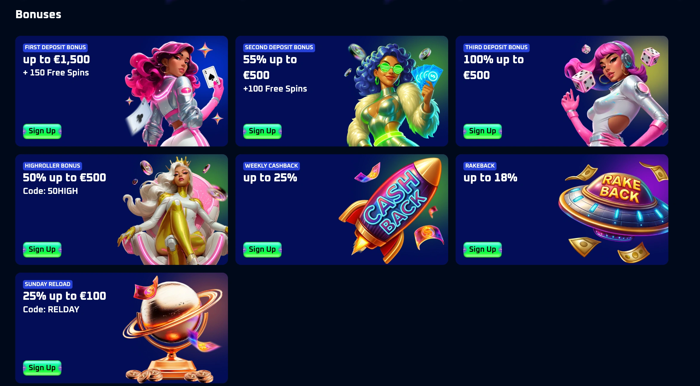Fichas, cartas y promociones de casino